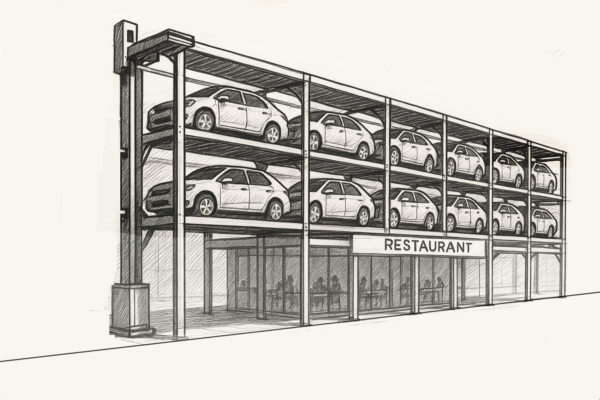 PROYECTO: SISTEMA ROBOTIZADO DE ESTACIONAMIENTO URBANO MULTINIVEL CON PLANTA COMERCIAL